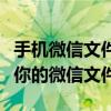 手机微信文件保存位置详解：轻松找到并管理你的微信文件