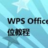 WPS Office操作指南：从入门到精通的全方位教程