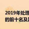 2019年处理器性能排行榜：揭示最佳处理器的前十名及其特点