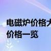 电磁炉价格大解析：各种型号、品牌与性能的价格一览