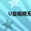 U盘视频无法播放怎么办？的解决教程