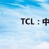 TCL：中国领先的电子消费品品牌