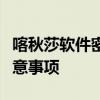 喀秋莎软件密钥全解析：获取、使用及安全注意事项