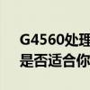 G4560处理器性能评测：优缺点全面解析，是否适合你的需求？